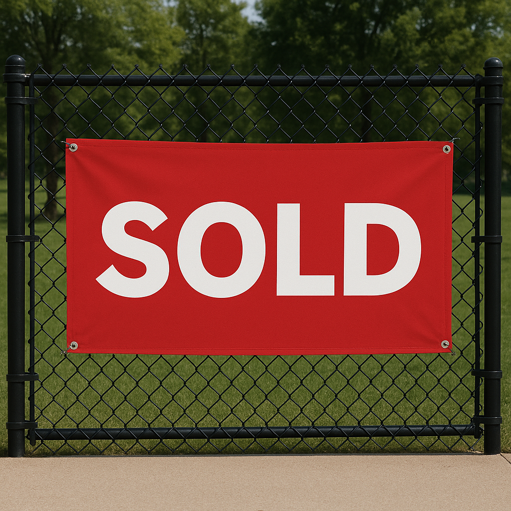 Pre-Made Banners "Sold"